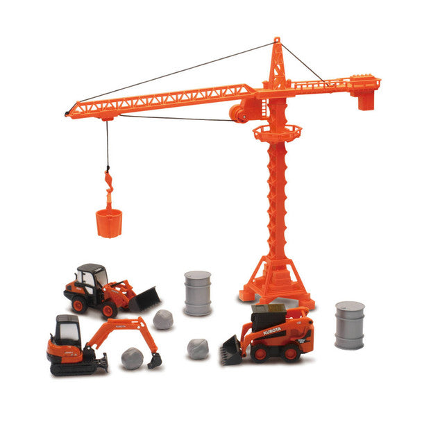 KUBOTA TOY - CRANE SET