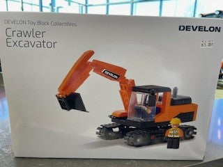 DEVELON Toy Block Collection- Crawler Excavator