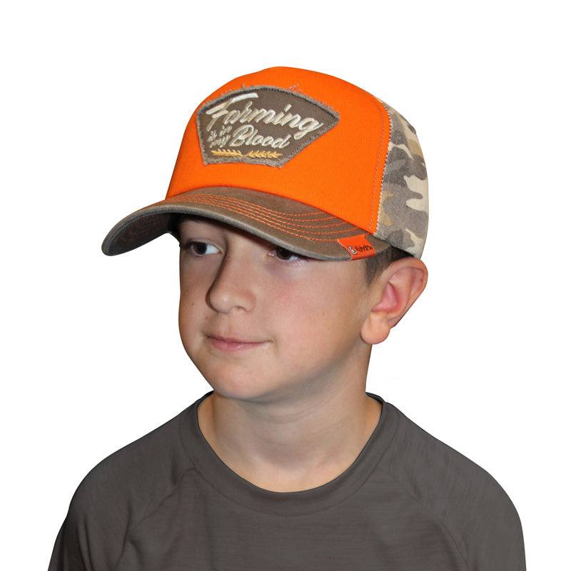 KUBOTA - YOUTH FARMING’S IN MY BLOOD SNAP CAP – Hartington Equipment