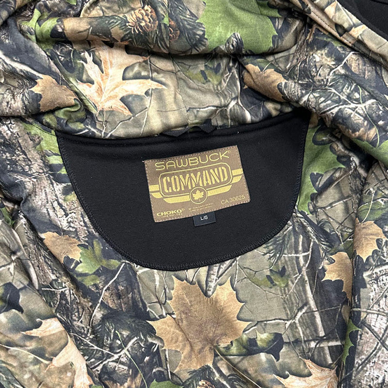 Command Full Zip Fleece- CAMO INTERIOR
