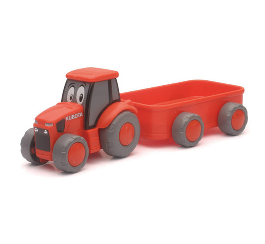 My Lil' Orange Tractor & Wagon