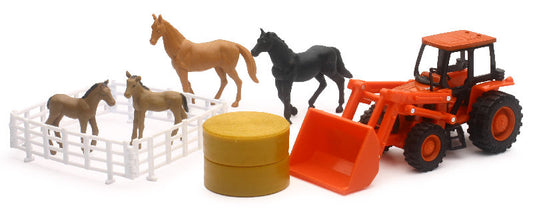 M5-111 Tractor with Horses