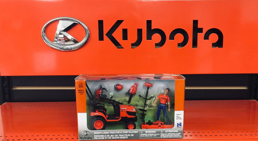 KUBOTA TOY - BX2670 LAWN TRACTOR & TURF PLAYSET